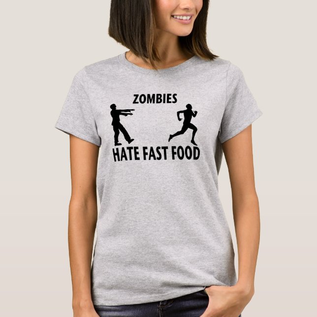 Fast (zombie) Food T-Shirt (Front)