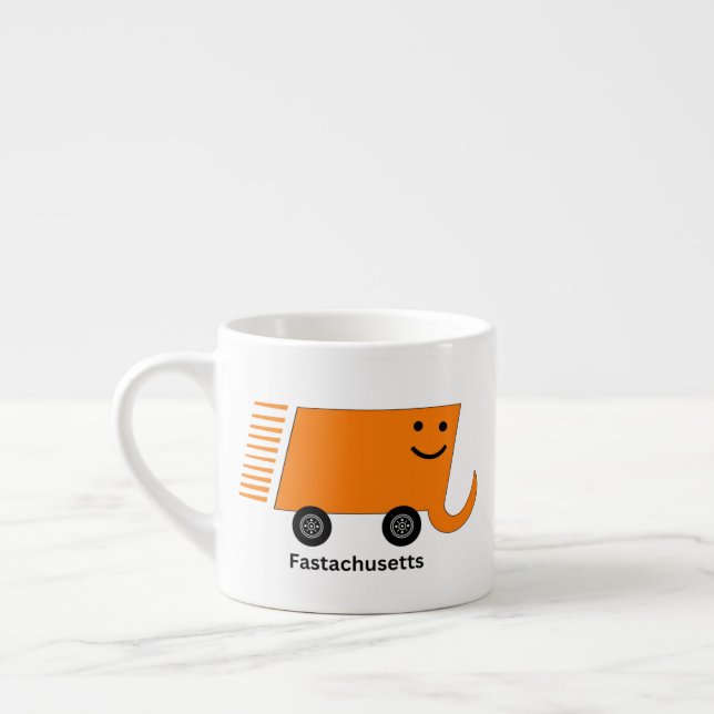 Fastachusetts Massachusetts Espresso Mug (Left)