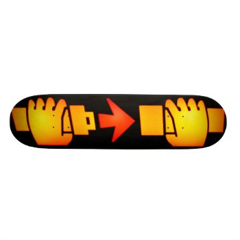 Fasten Seat Belt Sign Skateboard Pro by kinggraphx at Zazzle