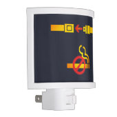 Fasten Your Seat Belt, No Smoking Airline Night Light (Right)
