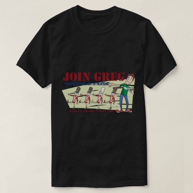 Fastest Growing Army on the Internet   T-Shirt (Design Front)