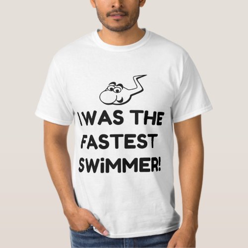 Fastest Swimmer DNA T_Shirt