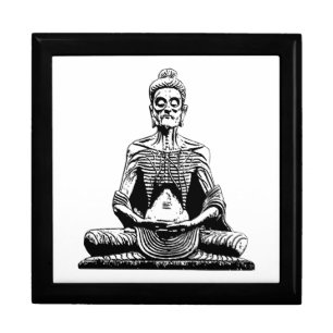 Fasting Buddha Meditating lotus position Gift Box
