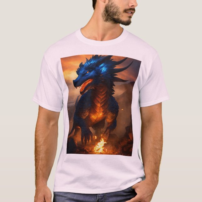 fastion dragon t shirt (Front)