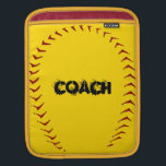 Fastpitch iPad Sleeve<br><div class="desc">This fastpitch softball iPad sleeve will make a great gift for coach or player. Personalize with a name, number or team name.</div>