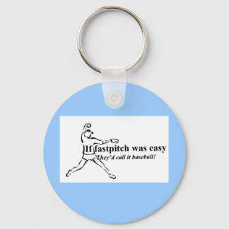 Fastpitch Keychain