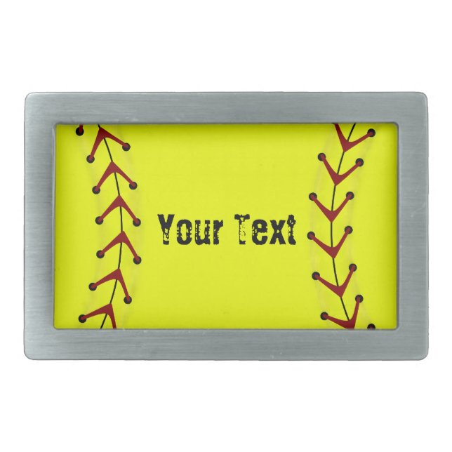 Fastpitch Softball Belt Buckle (Front)