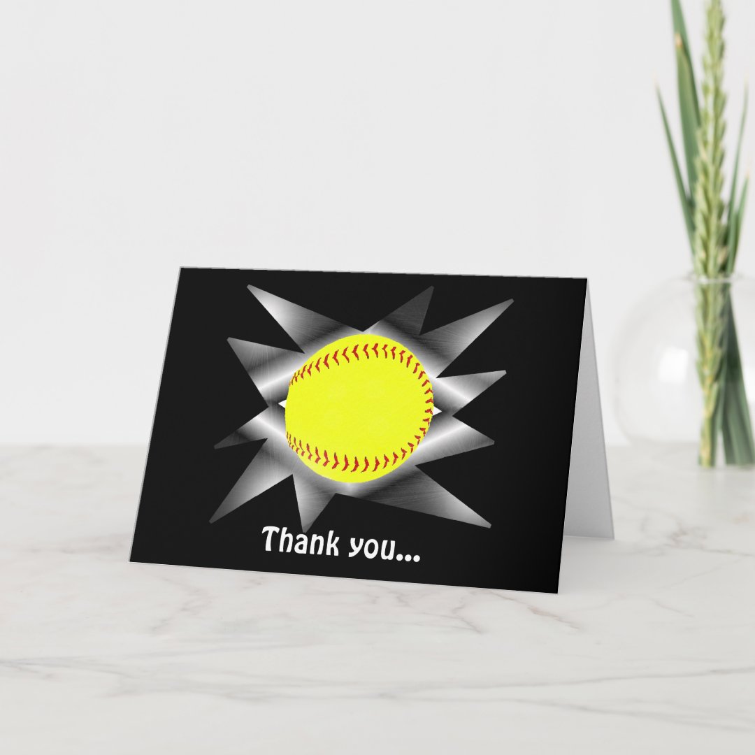 Fastpitch Softball Card Zazzle