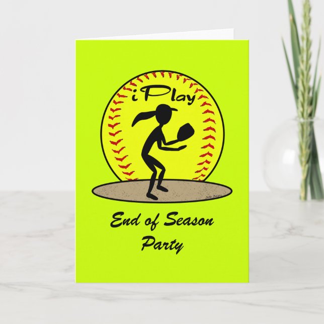 Fastpitch Softball Cards (Front)