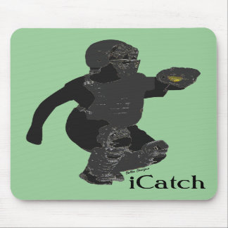Fastpitch Softball Catcher's Mousepad