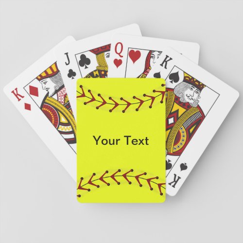 Fastpitch Softball Game Cards