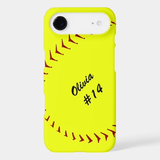 Fastpitch Softball iPhone 4 Case (Back)