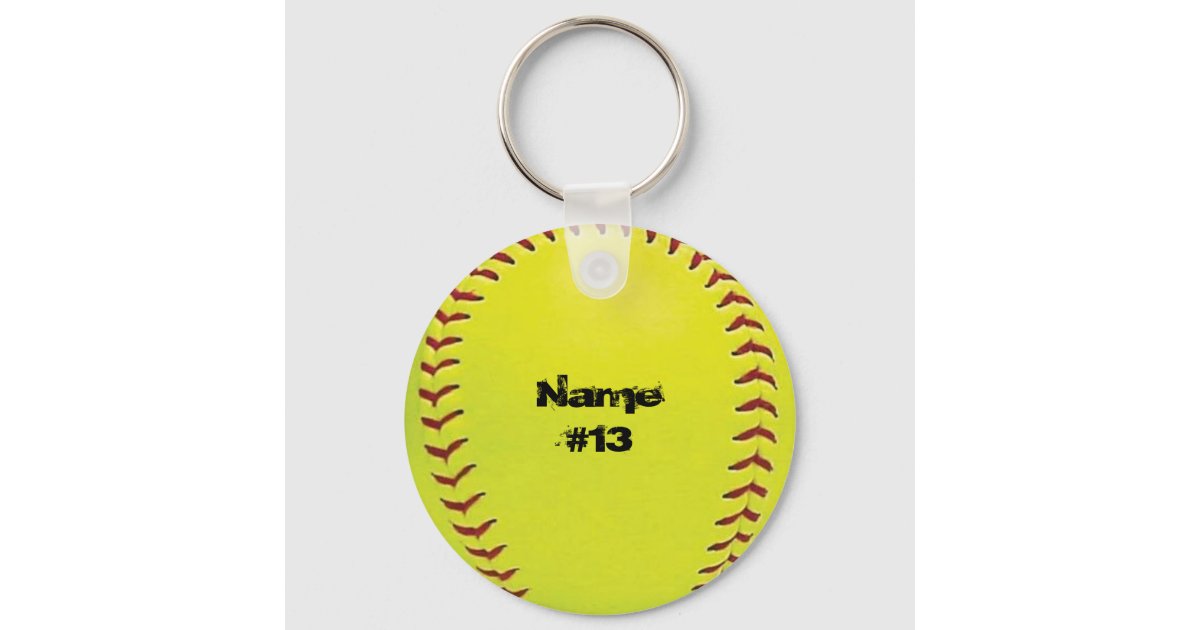 Fastpitch Softball Key Chain Zazzle