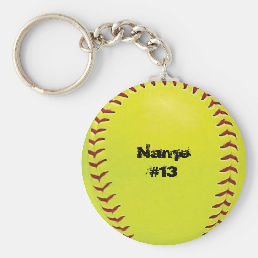 Fastpitch Softball Key Chain Zazzle