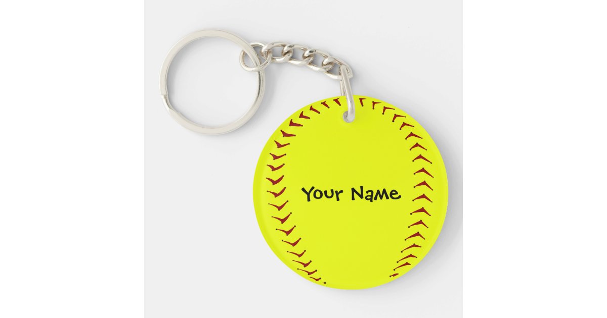 Fastpitch Softball Key Chain Zazzle