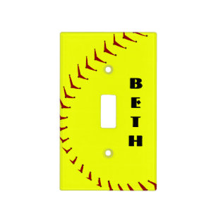 Fastpitch Softball Ligh Switch Cover