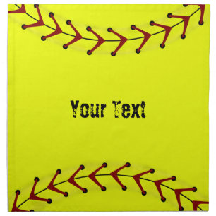 Fastpitch Softball Napkins