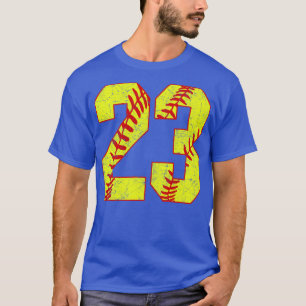 Fastpitch Softball Number 23 23 Softball Jersey U T-Shirt