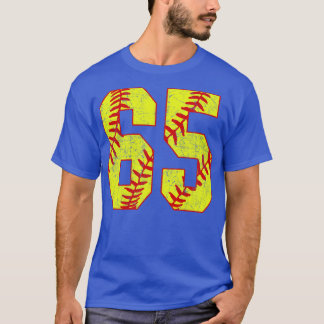 Fastpitch Softball Number 65 65 Softball Shirt Jer