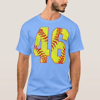 Fastpitch Softball Number Softball Jersey Uniform T-Shirt