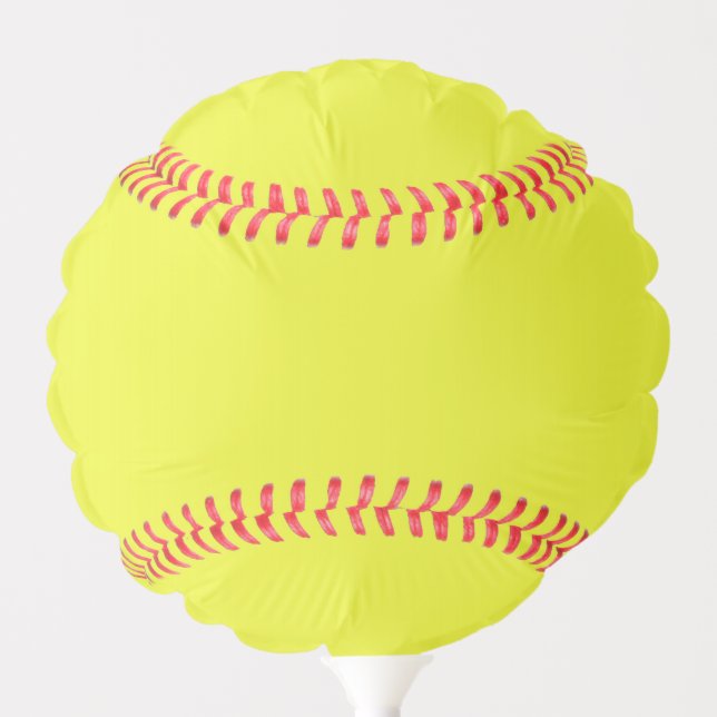 Fastpitch Softball Party Decorative Balloon (Front)