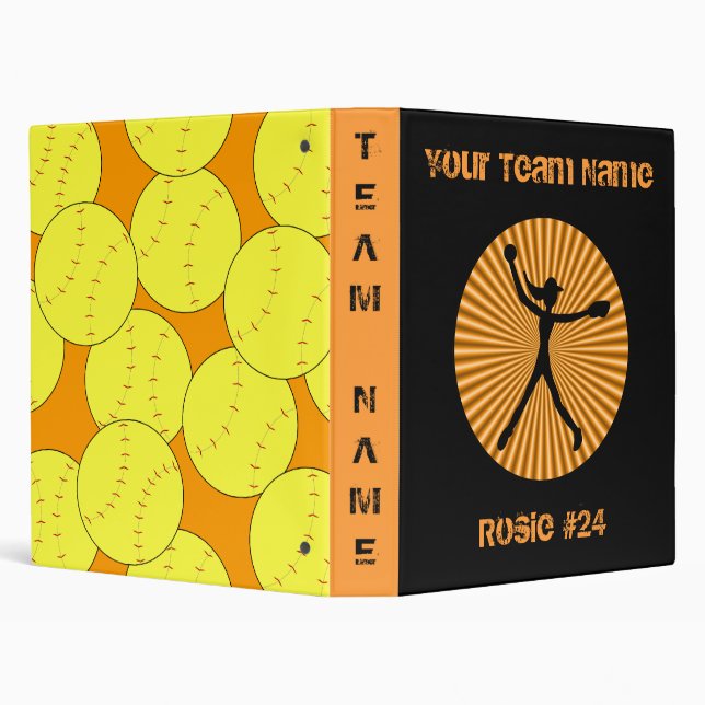 Fastpitch Softball Pitcher Binder (Background)