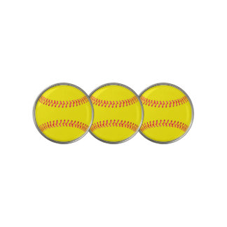 Fastpitch Softball Player or Coach Sports Golf Ball Marker