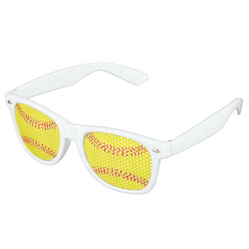 Fastpitch Softball Player or Team Party Fun Sports Retro Sunglasses