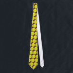 Fastpitch Softball Tie<br><div class="desc">Fastpitch softball tie for coach,  dad,  or grandad.  Background color can be changed to your team color.</div>