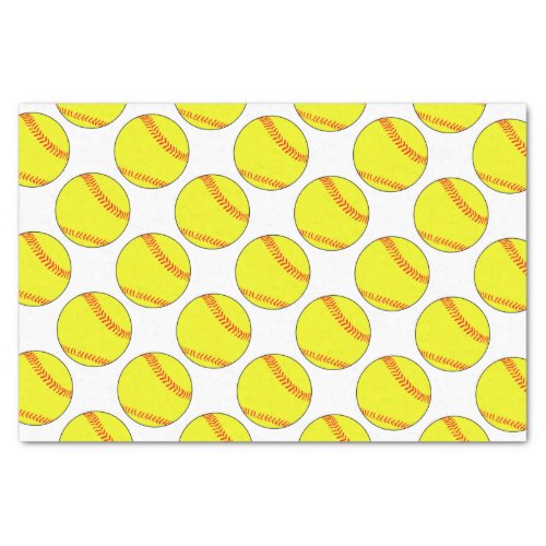 Fastpitch Softball Tissue Paper