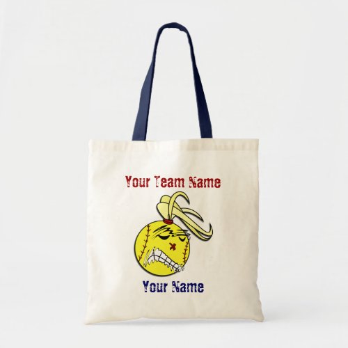 Fastpitch Softball Tote Bag