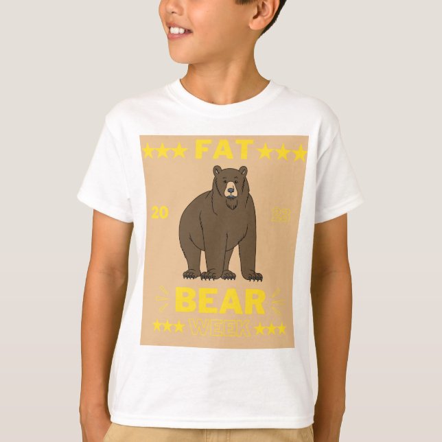 Fat Bear Week 2023 T-Shirt (Front)