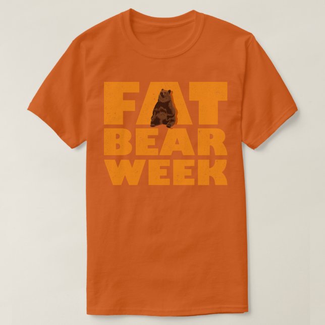 Fat Bear Week T-Shirt (Design Front)