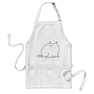 fat cat adult apron