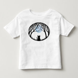 Fat Cat Baby's T-shirt Black Cat Toddler Shirt