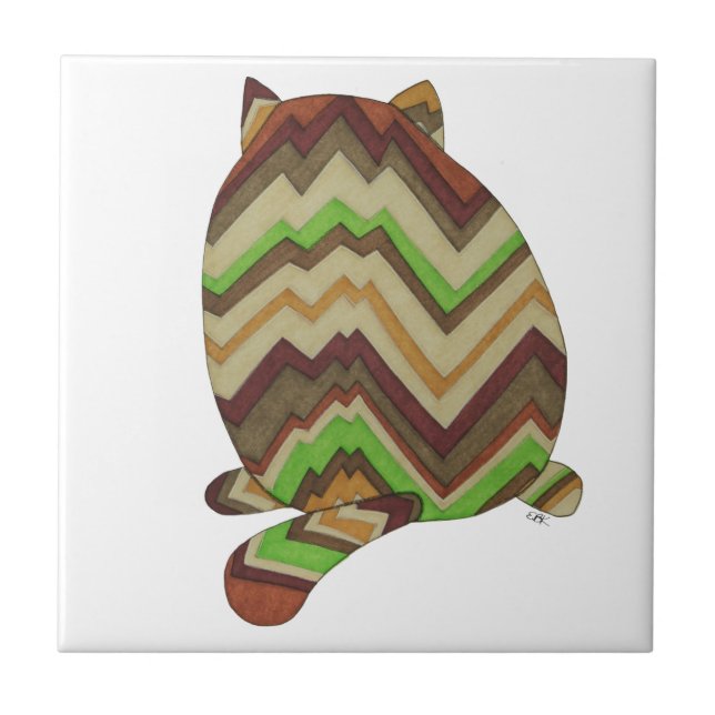 Fat Cat Back Tile (Front)
