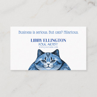 Fat Cat Business Card