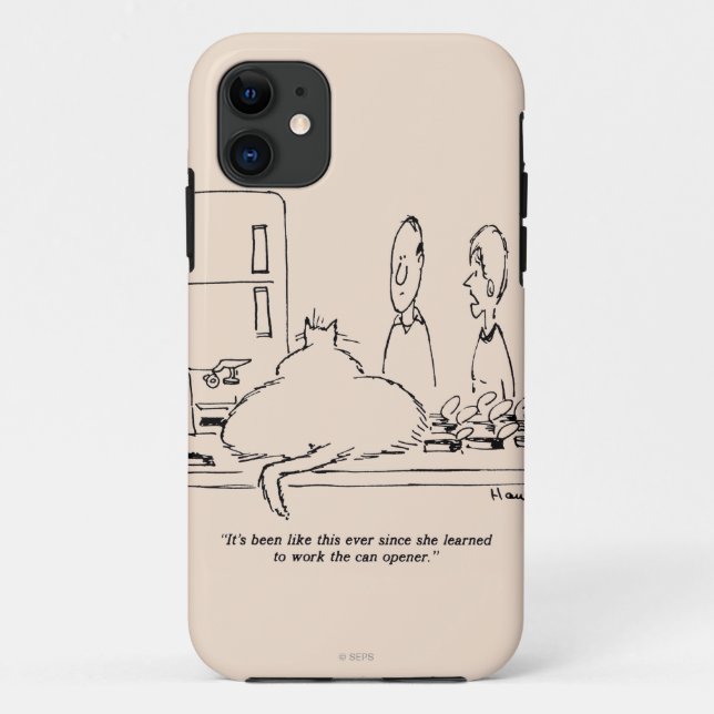 Fat Cat Case-Mate iPhone Case (Back)