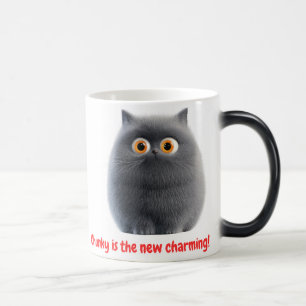 Fat Cat - Chunky Is The New Charming Color Morph Mug