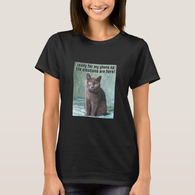 Fat Cat (dark) T-Shirt (Front)