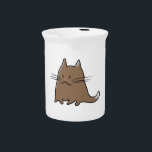 Fat Cat Drink Pitcher<br><div class="desc">This fat pussy cat will delight all your senses.</div>