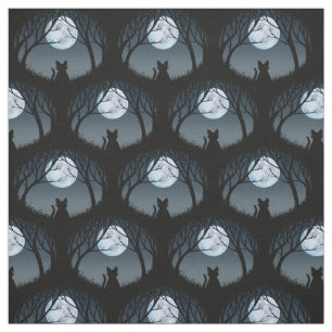 Fat Cat Fabric Cat Lover Fabric Cat Pattern Fabric