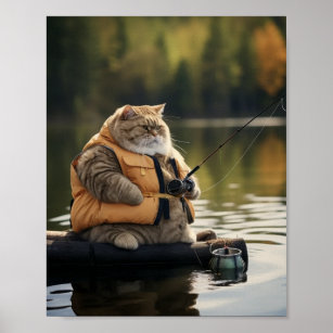 Fat Cat  Fishing Photo