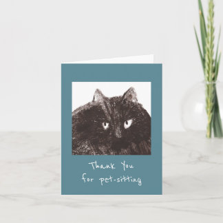 Fat Cat Pet-Sitter Thank You