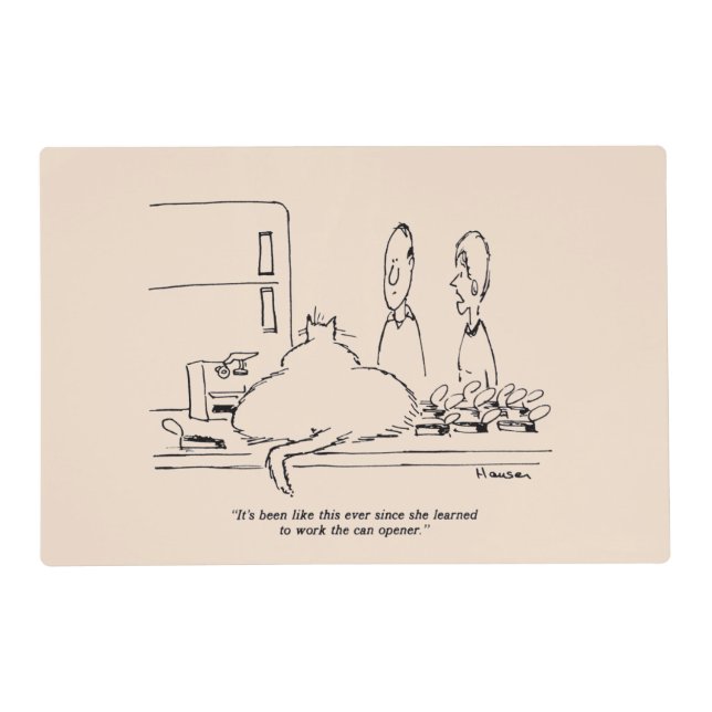Fat Cat Placemat (Front)