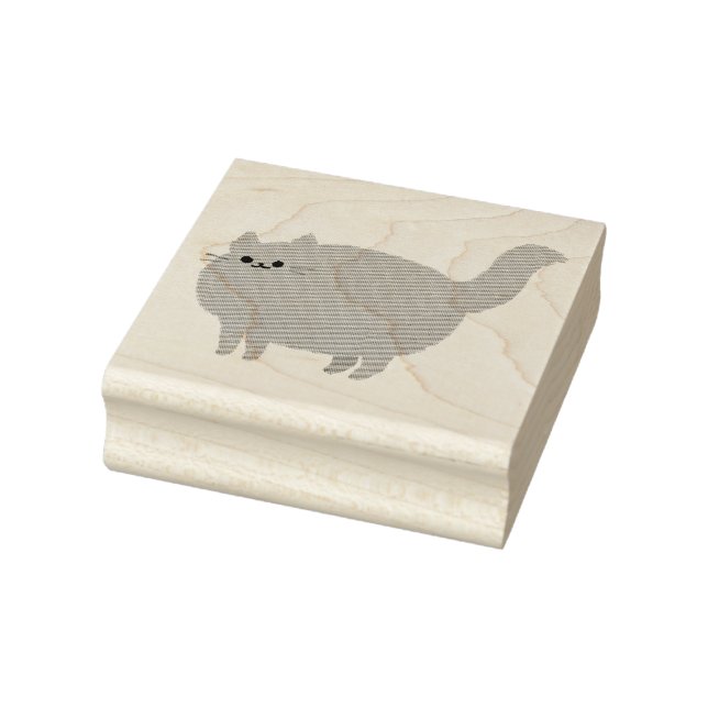 FAT CAT RUBBER STAMP (Stamp)