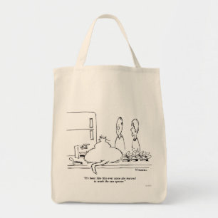 Fat Cat Tote Bag