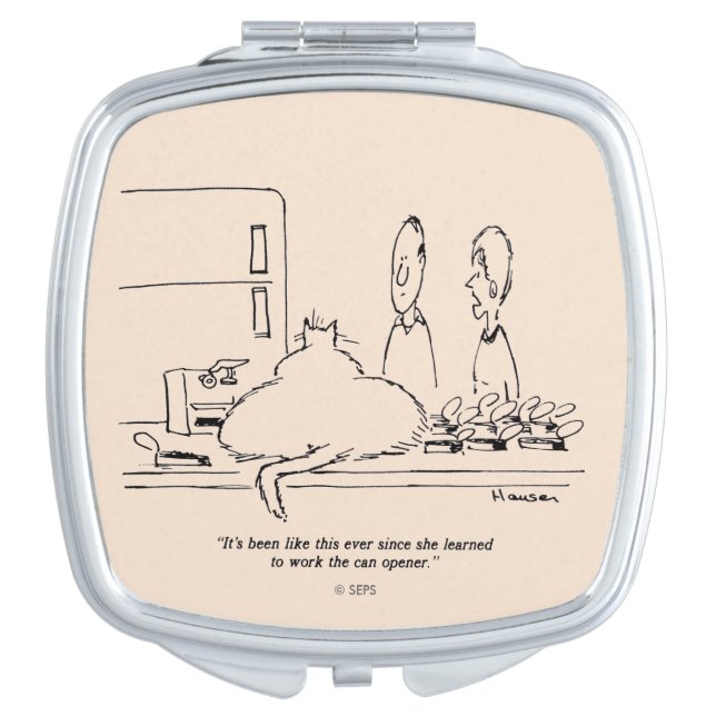 Fat Cat Vanity Mirror (Front)