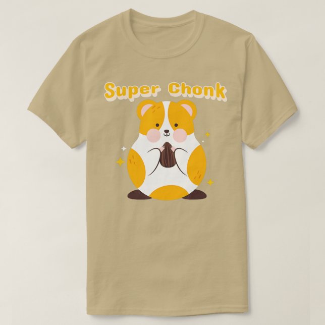 Fat Chonky Pet Lovers Heckin' Chonker Super Chonk  T-Shirt (Design Front)