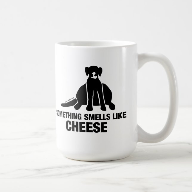 Fat Dog - Something Smells Like Cheese Mug (Right)